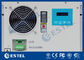 IP55 Waterproof Telecom Cabinet Air Conditioner Penutup Baja Galvanis Presisi Tinggi DC48V