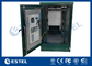 19' Green Color Telecom Cabinet Dengan 500W AC Dan Fan