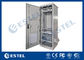 Double Wall Aluminium AL5052 Kabinet Daya Luar Ruangan / Kabinet Telekomunikasi Luar Ruangan Dengan Pemantauan SNMP