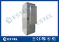 Aluminium Double Wall Outdoor Telecom Cabinet IP55 1 Unit PDU Dengan Akses Depan Belakang
