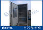 Air Conditioner Cooling Outdoor Rack Mount Enclosure IP65 Dengan Pintu Depan / Belakang