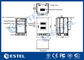 Struktur Rakitan 24U Kabinet Listrik Luar Ruangan Kapasitas Pendinginan 500W AC