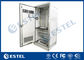 Fans Cooling Outdoor Telecom Cabinet Steel IP55 Double Wall Dengan Isolasi Panas