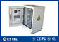 IP65 16U Galvanized Steel Outdoor Equipment Cabinet Air Conditioner Dengan Layar