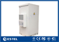 40U Air Conditioner Luar Telecom Enclosure 19 Inch Rack Front Access