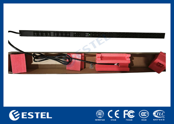 230VAC 32A Power Distribution Unit Socket Type PDU yang dipasang di dinding