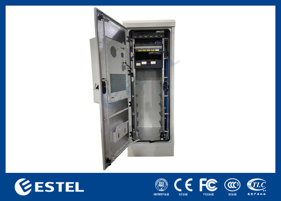 ET7575180A-33U Kabinet Dinding Ganda Lantai Dipasang Kabinet Daya Telekom 48V