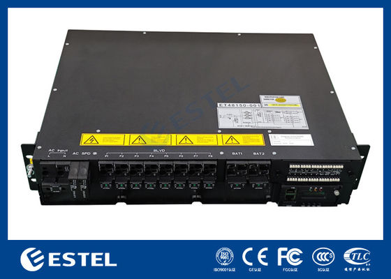 ET48200 M5E32A 2U Kompak Sistem Daya Telekom Densitas Tinggi 12KW Rack-Mount