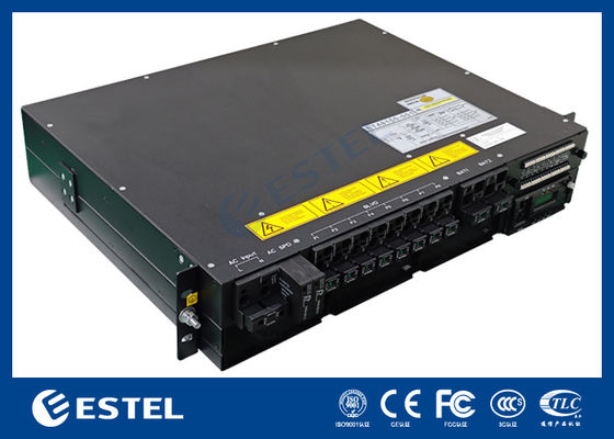 ET48200 M5E32A 2U Kompak Sistem Daya Telekom Densitas Tinggi 12KW Rack Mount
