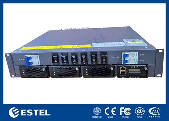 2U Sub-Rack Power Supply dengan 2U Height Compact Design Standar 19-Inch