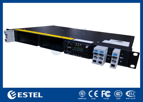 Sistem Penyearah Telekomunikasi 1UDC48V 19 inci untuk Peralatan Jaringan