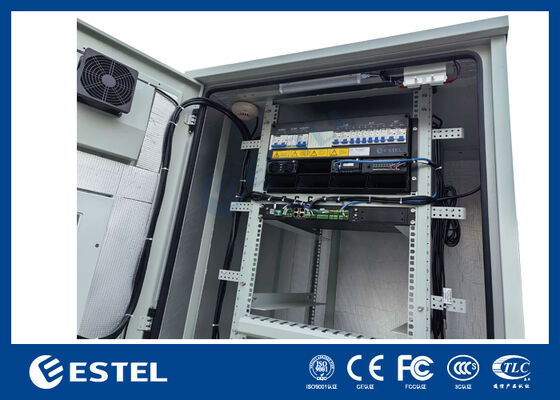 Kabinet Daya Telekomunikasi 12kW hingga 18kW dengan Distribusi dan Pemantauan Daya