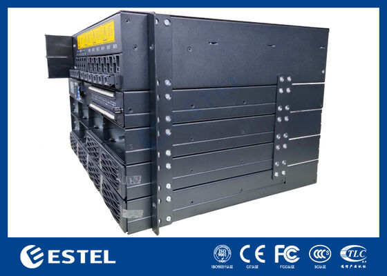 Sistem Distribusi Daya DC Modular 19 Inci untuk Jaringan Telekomunikasi dengan Masukan Baterai dan Pemantauan Terintegrasi