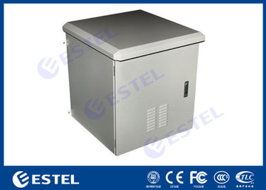12U Anti-korosi Powder Coating Outdoor Wall-mount Cabinet dengan Anti-Theft Three-point Lock
