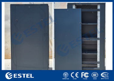 Cold Rolled Steel Indoor Server Cabinet IP31 SPCC Floor Mounted Dilepas Struktur