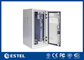 IP55 Kipas Pendingin Tiang Mount Outdoor Power Supply Cabinet UPS Sistem Daya Cadangan Enclosure