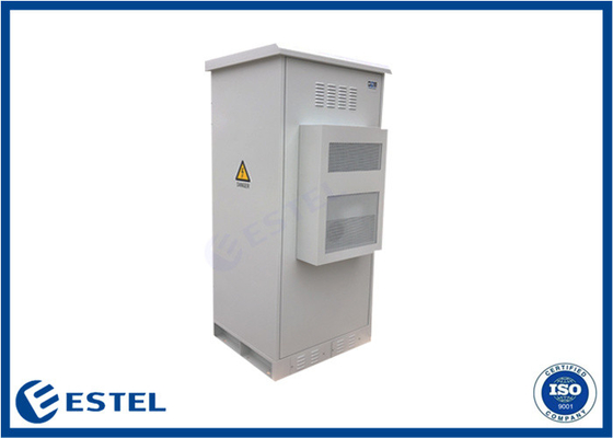 IP55 38U Telecom Cabinet 304 Stailess Steel Single Wall Tebal 1.2mm Dengan DDF