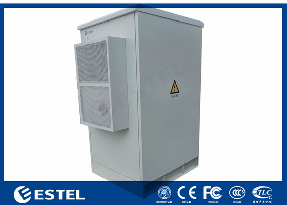 20U 1,2m Tinggi Lantai Dipasang Peralatan Lingkungan Luar Ruang 19 Inch Rack Cabinet