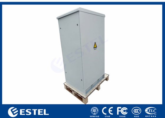 20U 1,2m Tinggi Lantai Dipasang Peralatan Lingkungan Luar Ruang 19 Inch Rack Cabinet