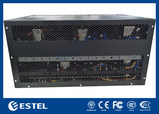 48V Plug-In Frame Power Supply 5U Tinggi 19inch Rack Instalasi Dengan 6 Modul Rectifier