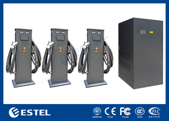 Stasiun pengisian listrik AC EV di luar ruangan 3 Fase 22kw EV Charger Dengan Kabel 5M