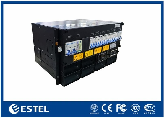 19" 5u Subrack 220V AC Ke 48V DC System Rectifier Switch Mode Power Supply Untuk Telekom
