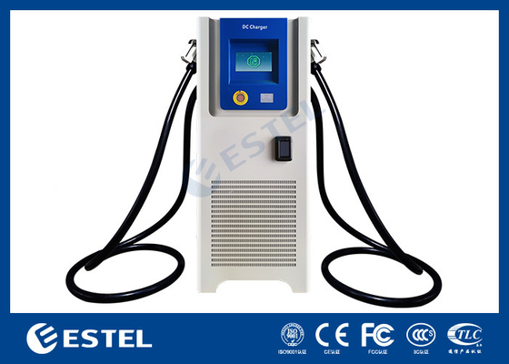 OEM EV 60kw DC Pengecas Cepat Stasiun Pengisian EV Komersial Tumpukan 30 menit Pengisian Cepat