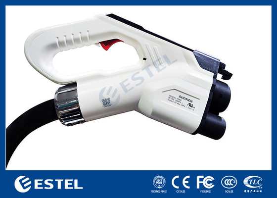 Dual Guns DC Fast EV Charger 40kw 3Ph Wall Box Car Charger Dengan IP54 Enclosure