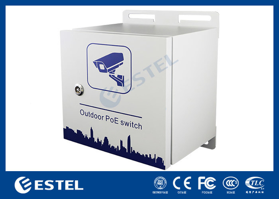 Kotak Switch Jaringan Dipasang di tiang EB2042PG Outdoor Smart Surveillance Box