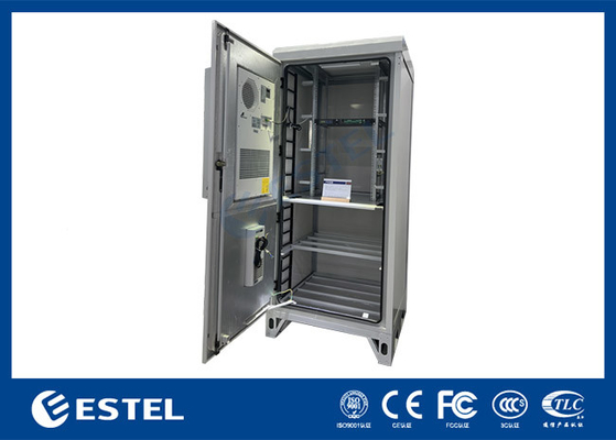 IP55 Outdoor Integrated Cabinet Dengan Sistem Pemantauan Dan AC Untuk Pendinginan