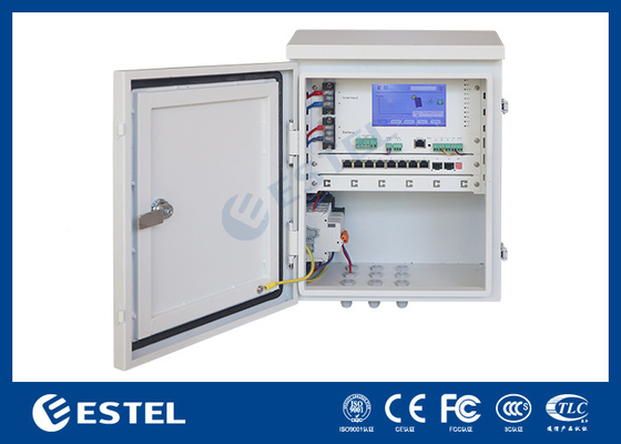 DC 3 Channel Power Outdoor Solar Powered Smart Monitoring Box Dengan Pengontrol MPPT
