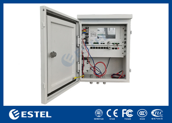 DC 3 Channel Power Outdoor Solar Powered Smart Monitoring Box Dengan Pengontrol MPPT