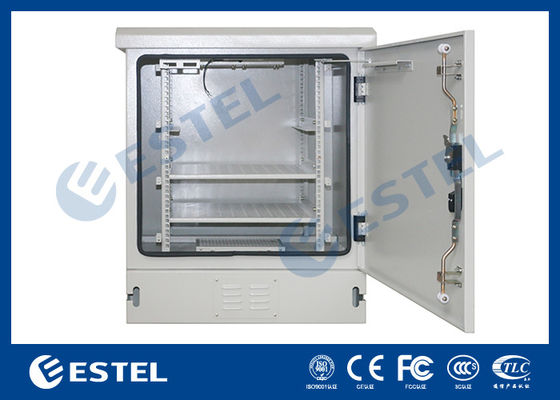 Keamanan Dinding Tunggal Kandang Listrik Luar Ruangan Mendukung Dinding Terpasang / Tiang dan Lantai Terpasang