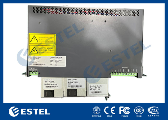 Single Phase 220Vac 19-Inch Rectifier 23.2KW Sistem Power Supply dengan Hot-swappable Module