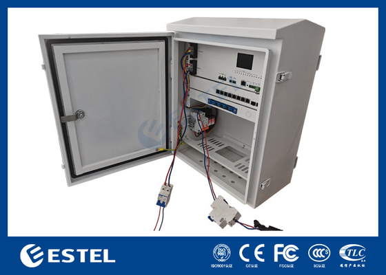 Outdoor Non-Intelligent Solar Power Supply Box dengan layar sentuh 2,4 inci dan Manajemen Daya