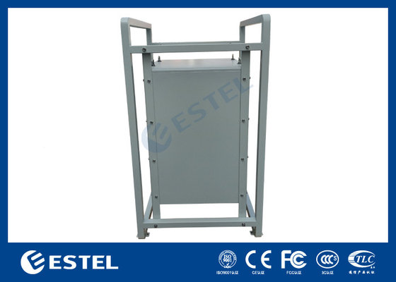19inch Outdoor Telecom Equipment Cabinets IP55 Waterproof Lantai dipasang kandang