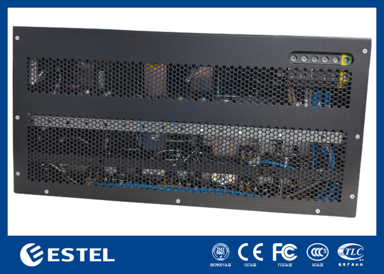 48V Plug-In Frame Power Supply 5U Tinggi 19inch Rack Instalasi Dengan 6 Modul Rectifier