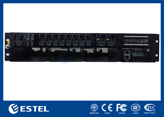 ET48200 M5E32A 2U Kompak Sistem Daya Telekom Densitas Tinggi 12KW Rack-Mount