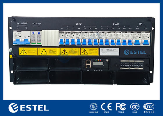 ESTEL 5U Sistem Daya Tertanam Untuk Kabinet Telekomunikasi Luar Ruang, Sistem Rektifisasi Desain Kompak Untuk Telekomunikasi