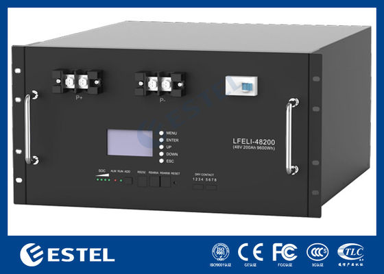 48V 200Ah Lithium Iron Phosphate Battery LiFePO4 Baterai untuk Sistem Tenaga Telekomunikasi
