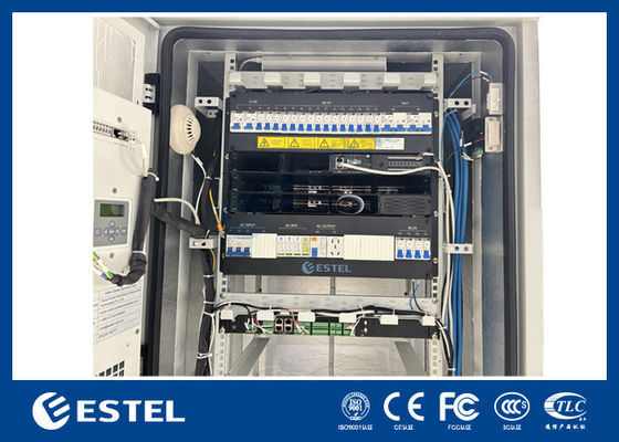 Sistem Distribusi Daya Rectifier Telekomunikasi Cerdas 30kw Terpasang Rak 9U dengan LLVD BLVD