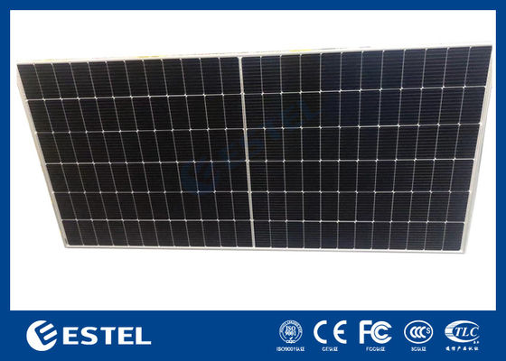 Output Daya Tinggi Mono Half-cut Single Module 450W hingga 600W Panel Surya untuk Sistem Tenaga Telekom