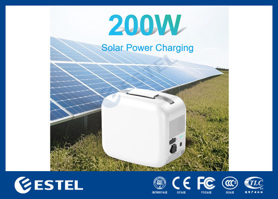 ESTEL eCandle 1KWH Stasiun Daya Portabel Baterai LiFePO4 Pengisian Tenaga Surya Output 300W Cadangan UPS