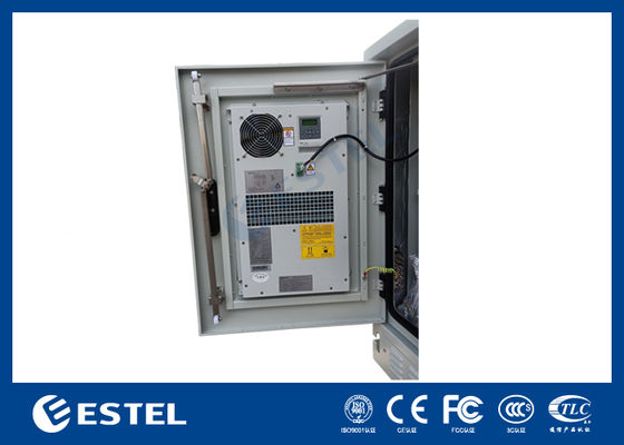 Kabinet Telekomunikasi Luar Ruangan IP55 dengan PDU dan ODF untuk Sistem Tenaga Telekomunikasi