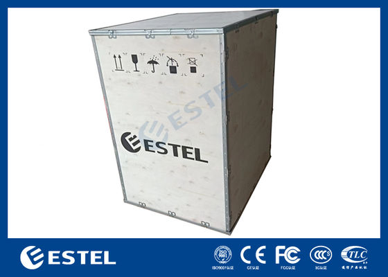 Kabinet Telekomunikasi Luar Ruangan IP55 dengan PDU dan ODF untuk Sistem Tenaga Telekomunikasi