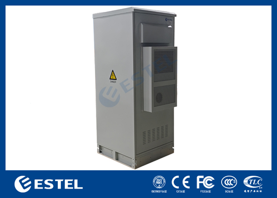 Power Rectifier 32U Outdoor Telecom Cabinet dengan 18kW Telecom Power System dan Unit Pemantauan Lingkungan