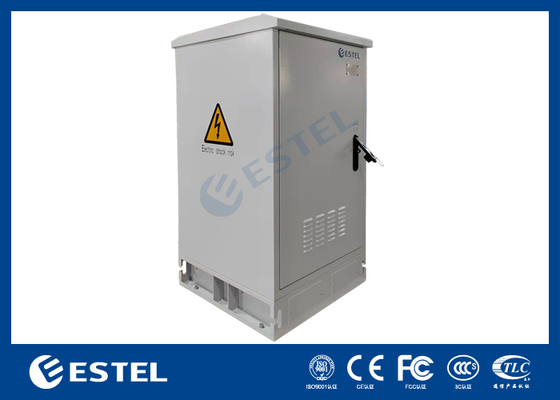 Kabinet Telekom Luar Dengan Sistem Daya Telekom 24kW, DC Power Supply Rectifiers Kabinet Peralatan Telekom
