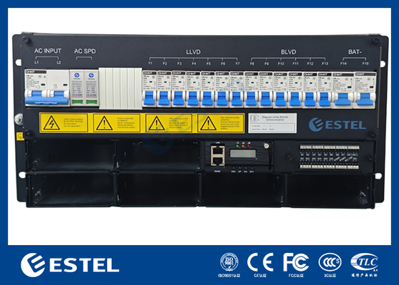 Sistem Daya DC Telecom Rectifier 18kW Kapasitas daya dengan remote control