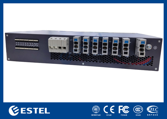Sistem Daya Telekomunikasi -48VDC dengan Kapasitas Daya 9kW dan Fungsi Kontrol dan Pemantauan Jarak Jauh