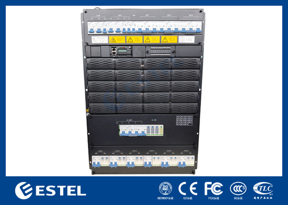 Catu Daya Sub-Rak 15U 3000W 48V 650A AC Input Sistem Daya Telekomunikasi